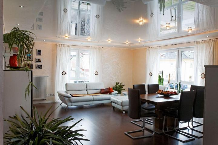 Plafond tendu acoustique Colmar